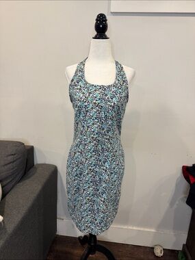 Vintage 90s Style My Way Floral Halter Dress